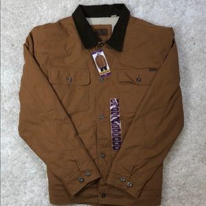 Woolrich canvas Sherpa jacket. NWT